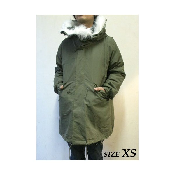 アメリカ軍 M-65 フィールド パーカー XXSサイズ ワンウォッシュ オリーブ フード ライナー取外し可 レプリカ ミリタリーウェア 15,073円
