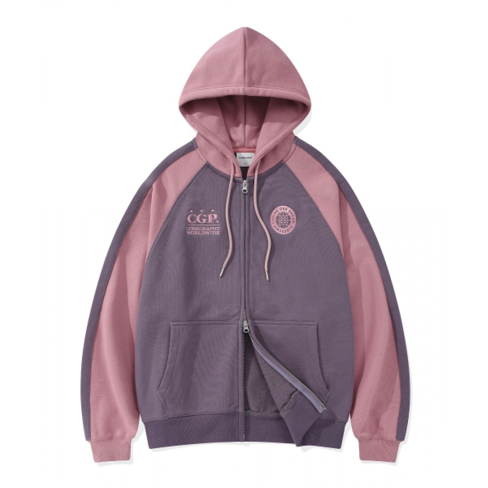 CODEGRY CP ズリトラックフーディージップアップ_パープル 8,064円