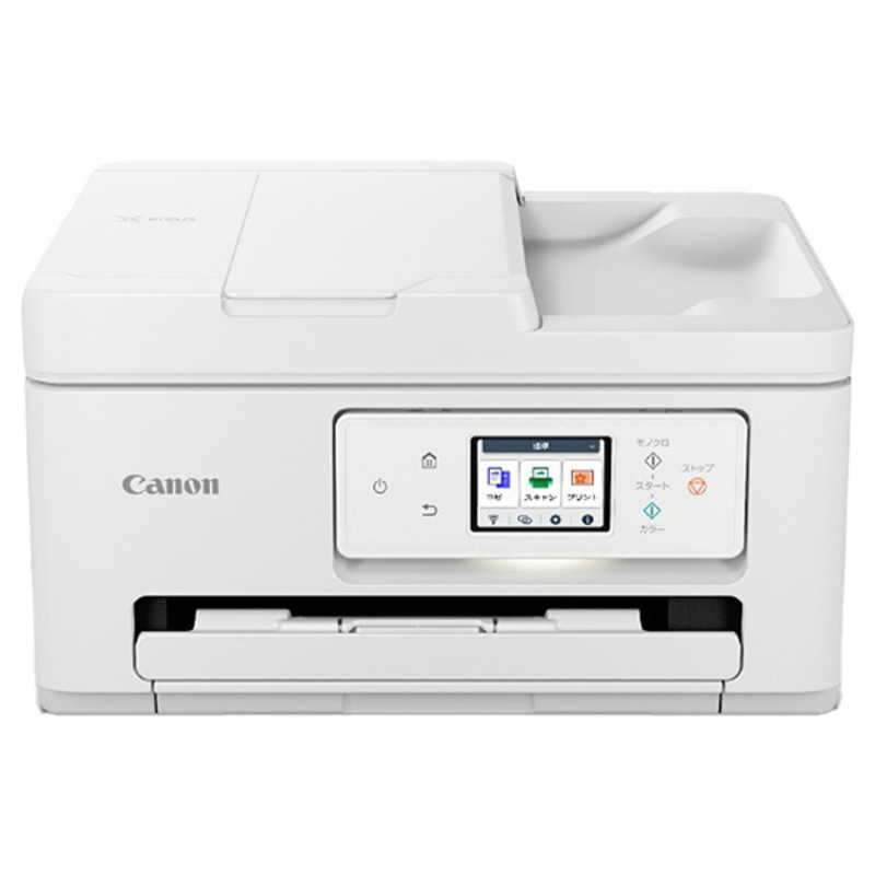 キヤノン　CANON　カラーインクジェット複合機 PIXUS(ピクサス) ［カード/名刺～A4］ ホワイト　TS6730