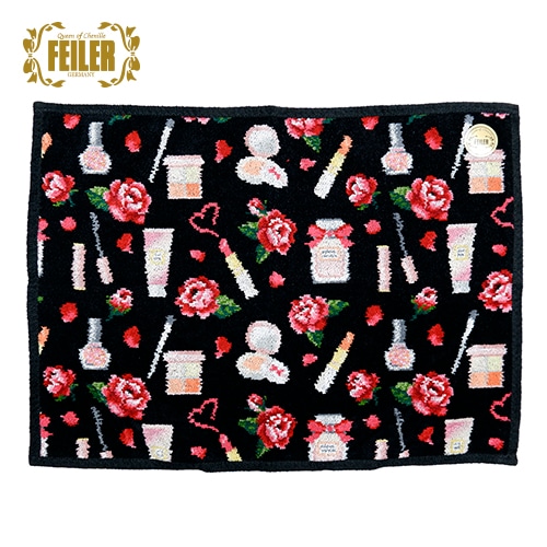 フェイラー FEILER ゲストタオル エターナルヒロイン ブラック コスメ バラ