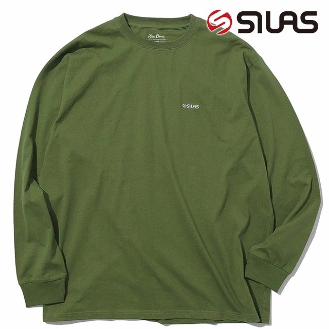 メール便 クラシック ロングスリーブTシャツ [110251011002] CLASSIC L/S TEE メンズ トップス 長袖 ワンポイントロゴ ロンティー GREEN 正規取扱店