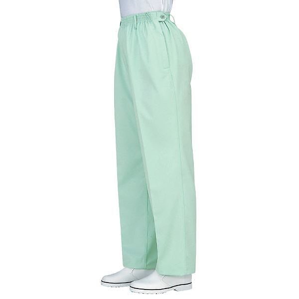 サカノ繊維 工場用白衣女子総ゴムトレパン ノータック SKH100 グリーン 3Lサイズ