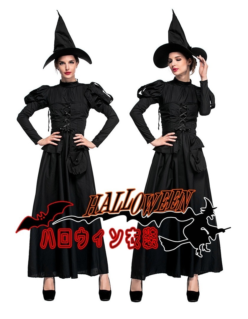 大きいサイズS～XL ハロウィン衣装 大人用 女性用 ドレス witch 巫女 ウィッチガール ハロウィン 衣装 仮装 コスプレ レディース イベント ハロウィーン今日は30パーセント