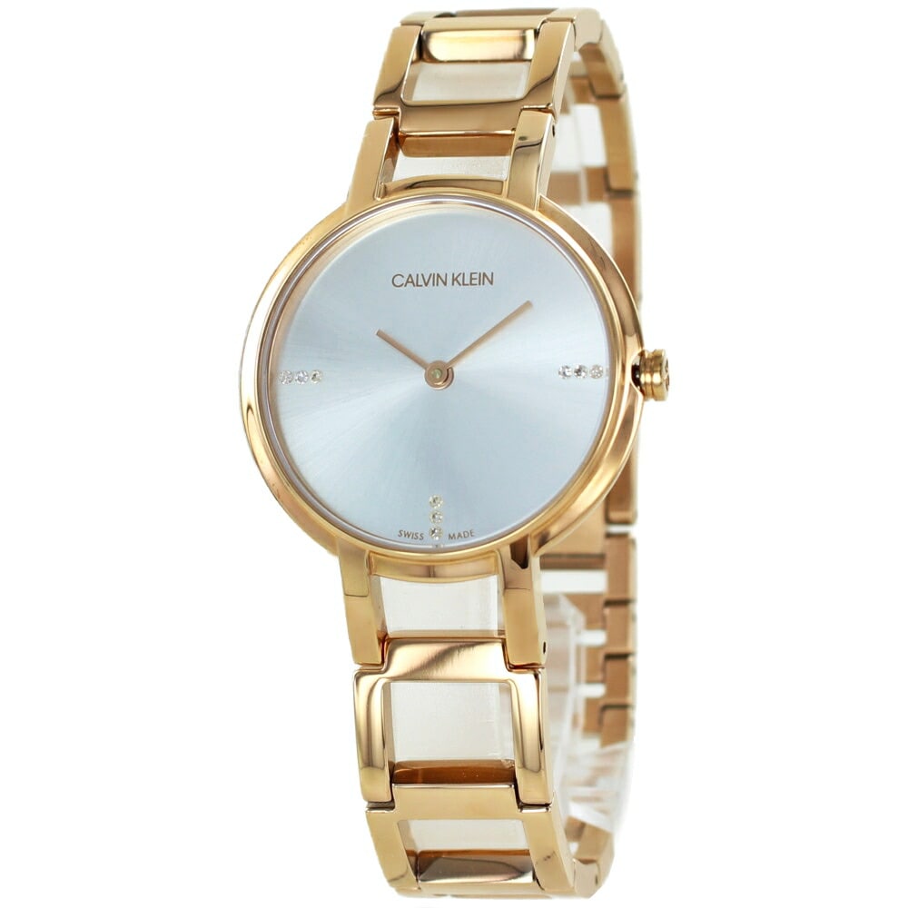 訳あり BOX無し 収納ケース付き 1本用 カルバンクライン 腕時計 手表 レディース おしゃれ シンプル ローズゴールド ブレスレット 時計 女性 誕生日プレゼント 彼女 母 妻 記念日入学就職 退