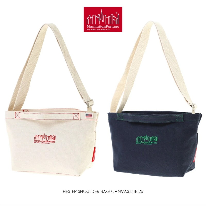 へスター キャンバス ライト 25 2414-CV-L-25 NTL/RED/ナチュラル/レッド/ DNVY/GRN/ダークネイビー/グリーン/ 9,488円