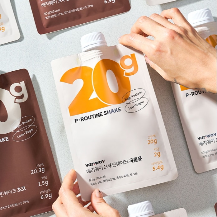 ベリウェイ プロテインシェイク 穀物味 50g 7袋 / 高タンパク栄養補助食品 / ダイエット＆健康維持に