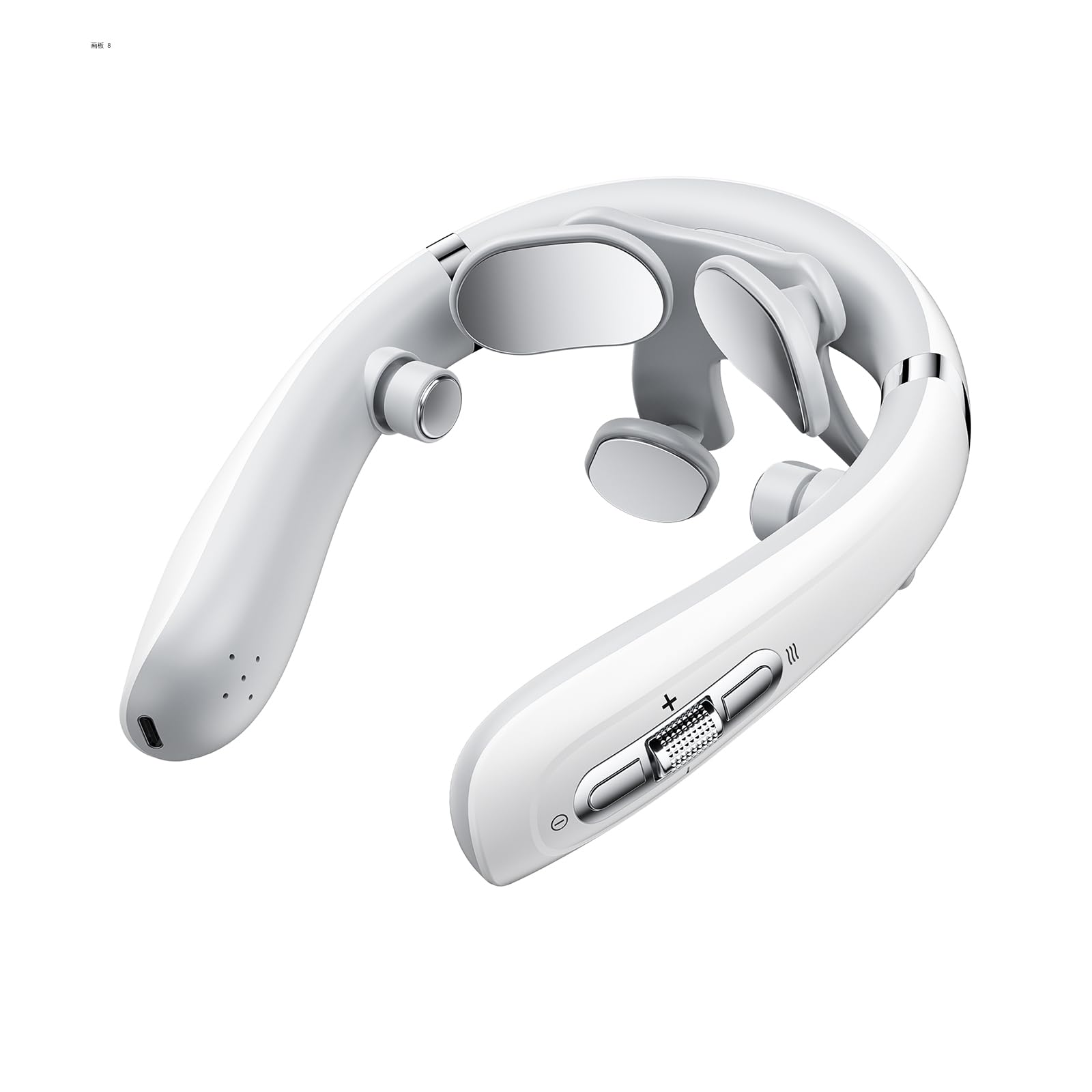 ネックケア 首 肩 リラクゼーション器 Liaolee 新傑作 母の日プレゼント EMS&TENS 振動 温熱 ネックリラックス 日本語音声ガイダンス コードレス 静音 軽量 温熱 10種類モード 1