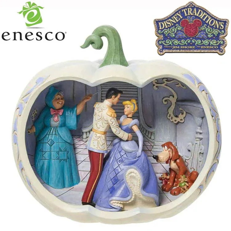 enesco(エネスコ) Disney Traditions シンデレラ キャリッジ シーン ディズニー フィギュア コレクション 人気 ブランド ギフト クリスマス 贈り物 プレゼントに最適