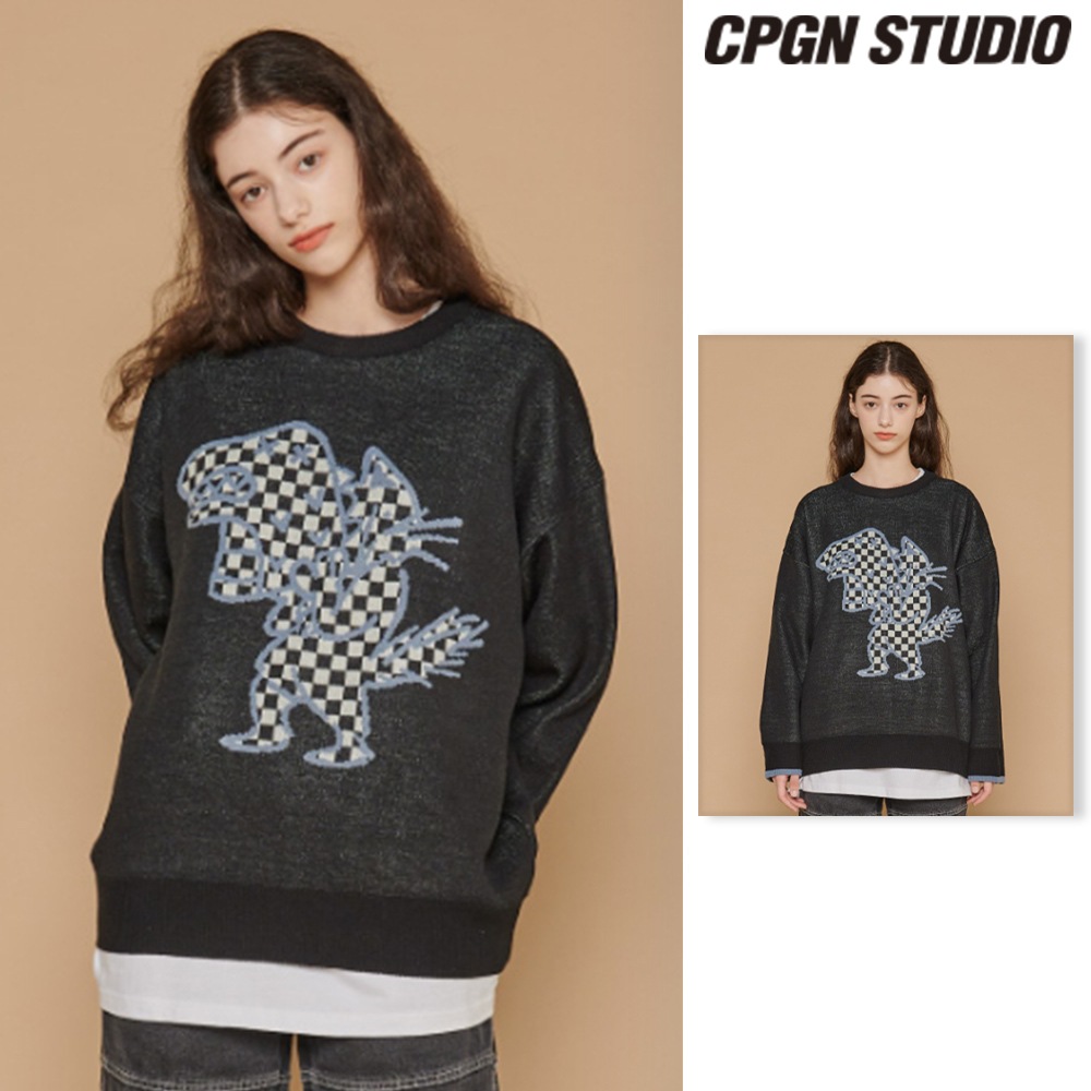 【CPGN STUDIO】 FOX CAiMANY SWEATER
