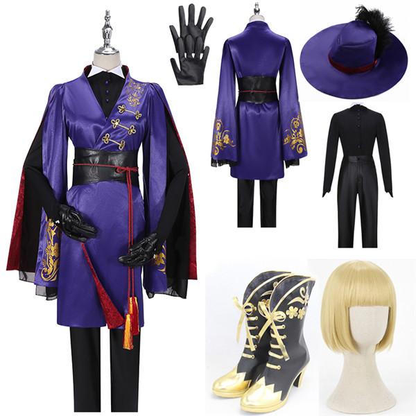 【本日限り激安SALE】ツイステッドワンダーランド ポムフィオーレ寮 ルーク・ハント Rook　ウィッグ 靴 能 コスチューム