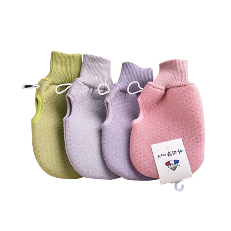 【1つ買うと10個もらえる】垢擦りタオル あかすりミトン あかすりグローブ 指ぬき 指穴付きあかすり 韓国 あかすり ボディータ598