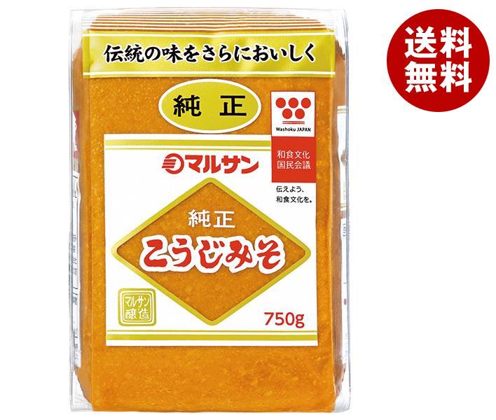 マルサンアイ 純正こうじみそ 750g＊12袋入＊(2ケース) 7,893円