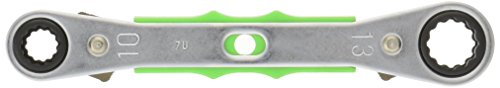 京都機械工具(KTC) 4サイズ板ラチェットレンチ (スタンダード) 8121013mm MR0813