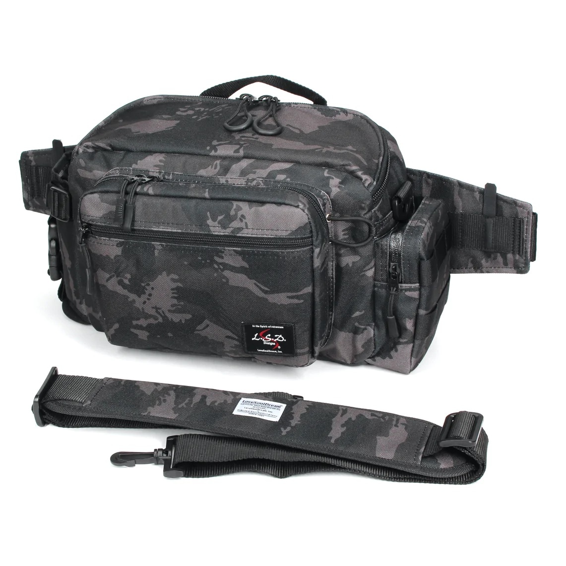 LSD ヒップバッグチューンドネオ(ブラックカモ) ヒップバッグチューンドネオ(ブラックカモ) ヒツプバツクネオBKCAM