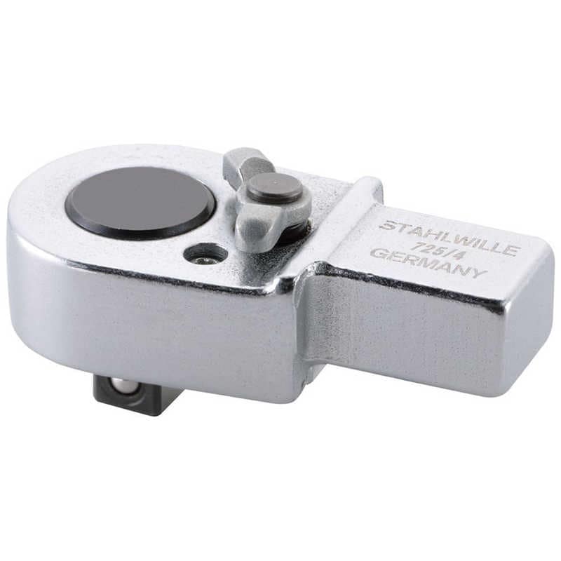 STAHLWILLE　ジョイントサイズ9×12mm トルクレンチ差替ラチェットヘッド 1/4SQ　725/4