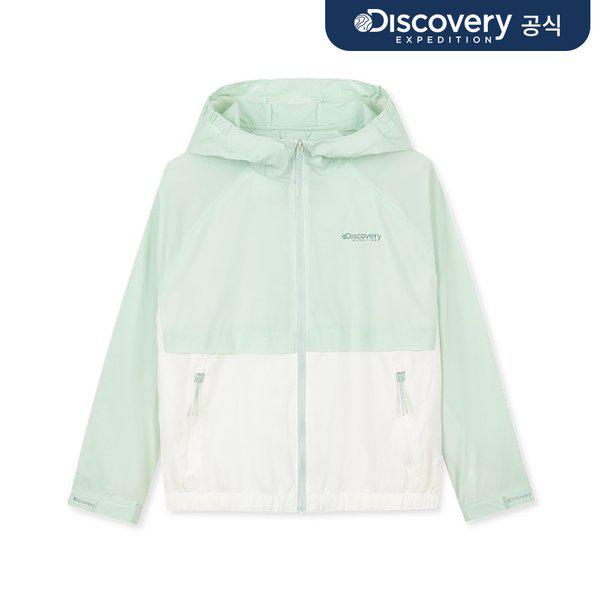 キッズフレッシュベントカラーブロックジャケット（L/MINT）_