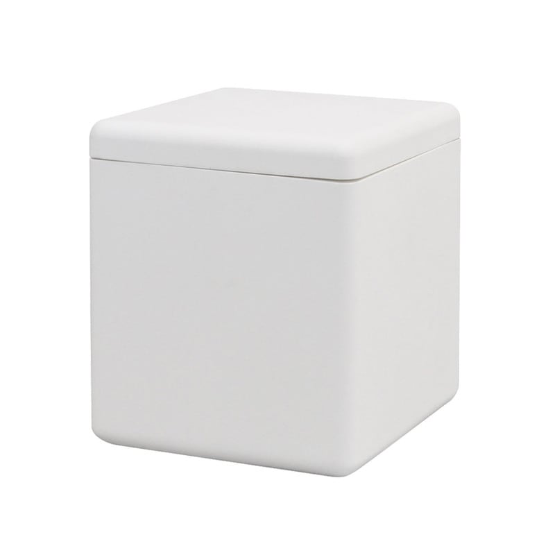 ペット仏具 omoide no akashi / おもいでのあかし 珪藻土骨壺 四角ホワイト 6寸 【 葬祭用品 ペット用品 思い出 ペット供養 ペットグッズ 遺骨入れ ペット用仏具 】