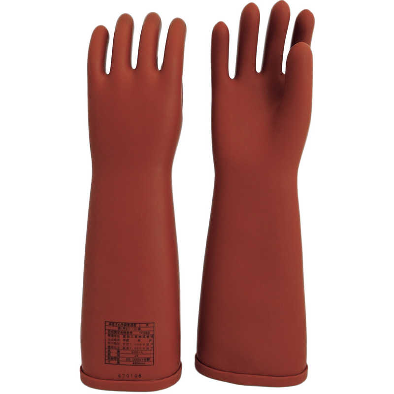 渡部工業　電気用ゴム手袋普通 型大　530