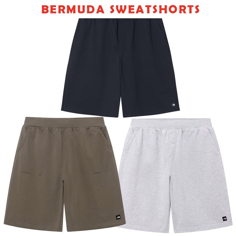 韓国正規品保証 関税負担なしNS6KR01J BERMUDA SWEATSHORTS デイリー 基本 着装 男子 女子 人気 韓国 ファッション 男女共用 アウトドア