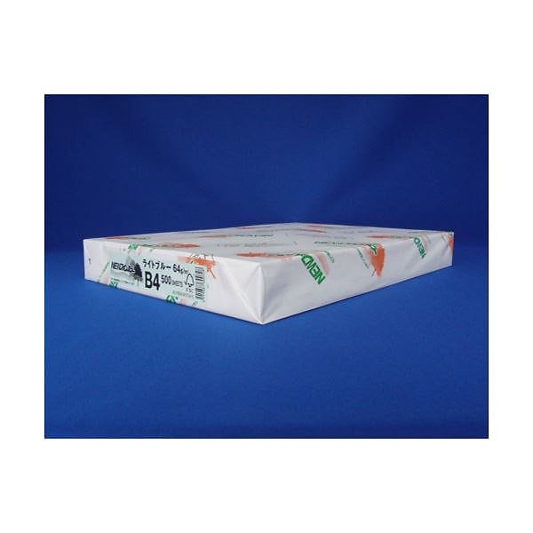 （業務用セット） 北越紀州 NEWファインカラー B4判 NEW ファインカラー B4 ライトブルー 500枚入 2セット