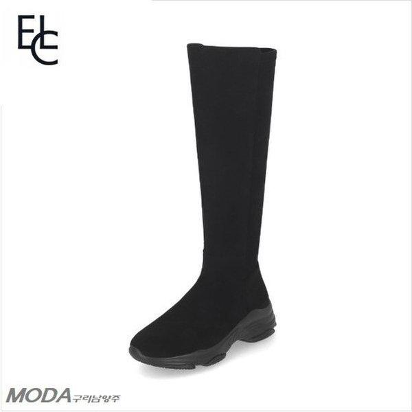 クッションUP スエード スパンデックス プラットフォーム 女性 ロングブーツ 1XWL03X_GN