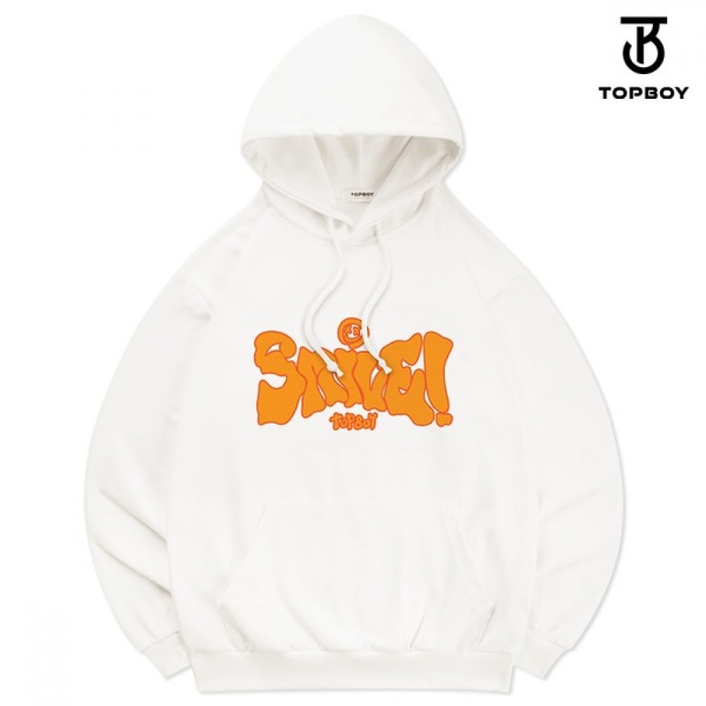 (TOPBOY) 両面スマイリーボーイプリントパーカー