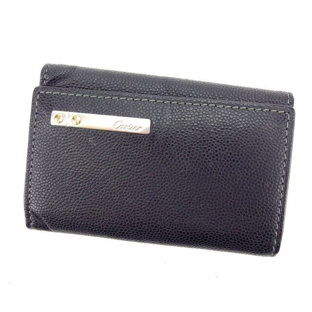 キーケース 6連キーケース ブラック シルバー 中古