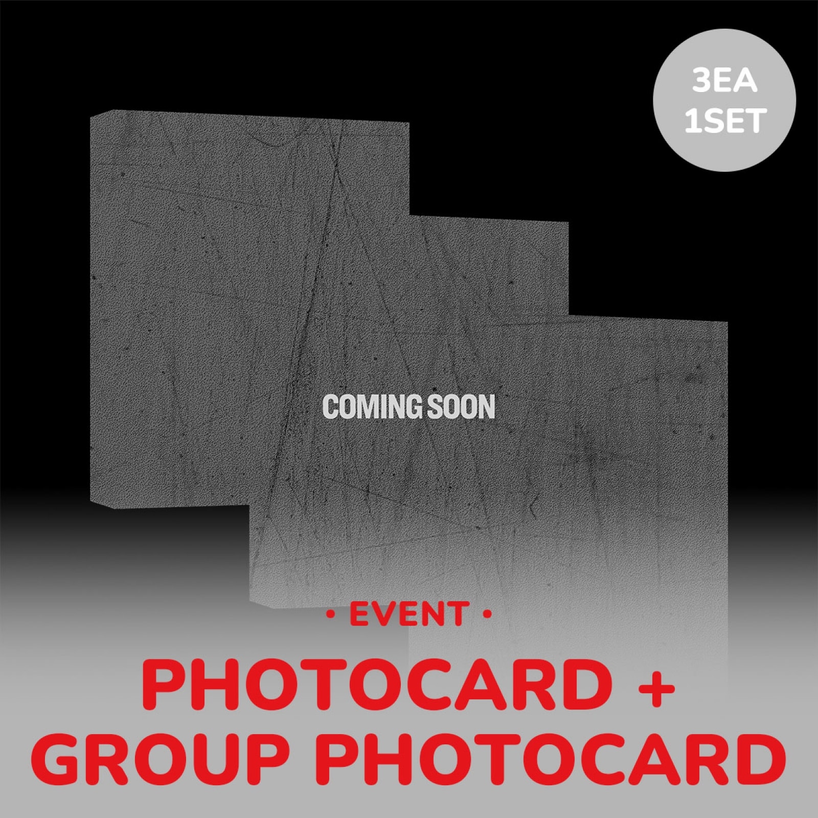 【予約/イベント】【セット/アルバム3種】 LE SSERAFIM - HOT + WITHMUU PHOTOCARD + GROUP PHOTOCARD