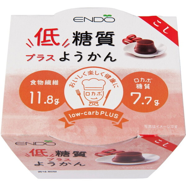 低糖質+ようかん こし 90g x24 メーカー直送