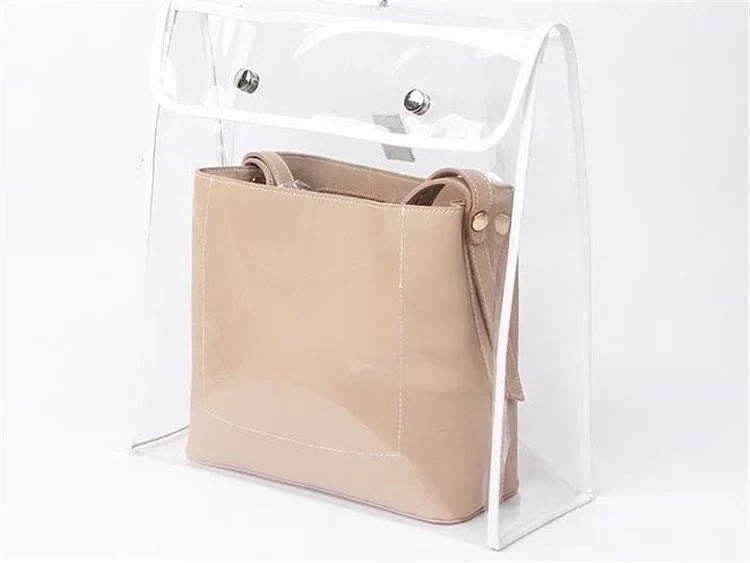 節の単品激安セール ダストバッグ 大人気 収納吊りバッグ カジュアル クリア 収納バッグ 学生 整理 保護革バッグ クローゼット 寮 吊り下げタイプ