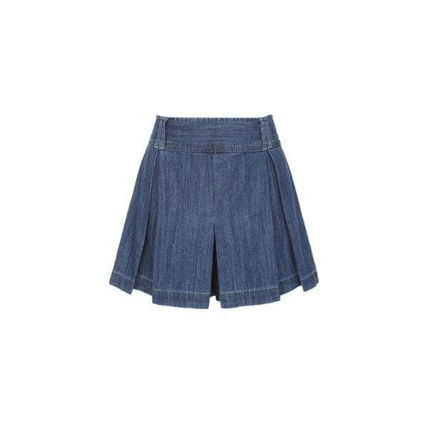 女性Mトーンプリーツスカートパンツ[YP2D6557]