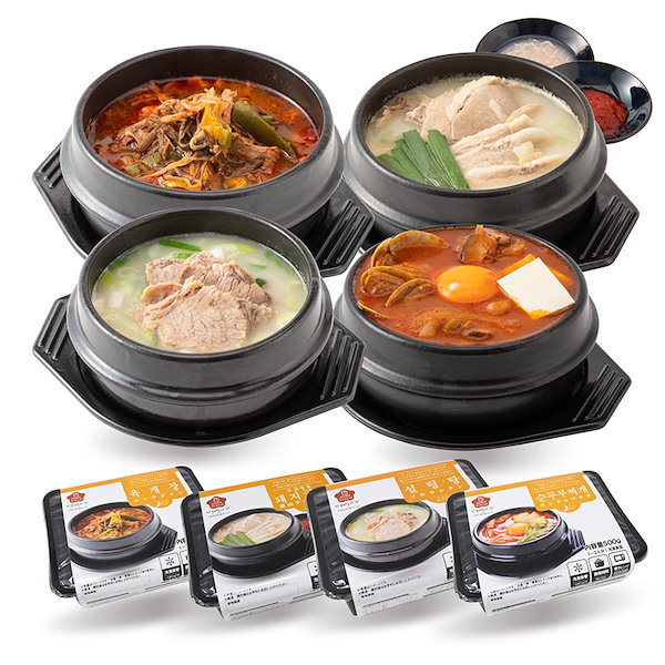 bibim　Qoo10]　スープ食べ比べセット　韓国料理　お取り寄