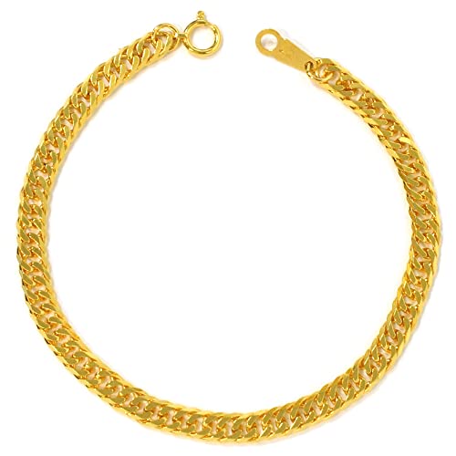 [APRE] 純金 喜平 ブレス K24 W6面 18cm 10g 造幣局検定刻印 ゴールド キヘイ チェーン ダブ ルストッパー 6面 ダブル 六面 日本製 国産ジュエリー