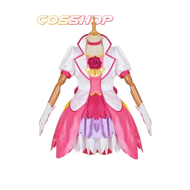 ヒーリングっどプリキュア 花寺 のどか/ キュアグレース 風 コスプレ衣装 イベント 演出服 変装 二次会 COS Cosplay