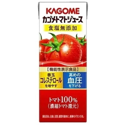 【人気商品】トマトジュース 96本 カゴメ 野菜ジュース 紙パック トマトジュース 食塩無添加 200ml 3136 野菜ジュース カゴメ D メガ割