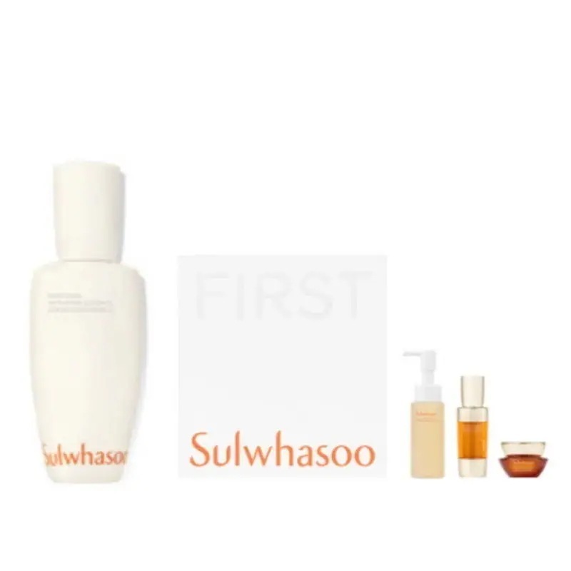 【正規品】ユンジョエッセンス90ml セット構成 (ユンジョエッセンス90ml+純行クレンジングフォーム50ml+子音生セラム8ml+子音生クリームクラシック5ml) ギフトセット