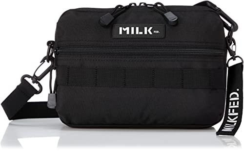 [ミルクフェド] ショルダーバッグ ACTIVE MOLLE SHOULDER BAG レディース BLACK