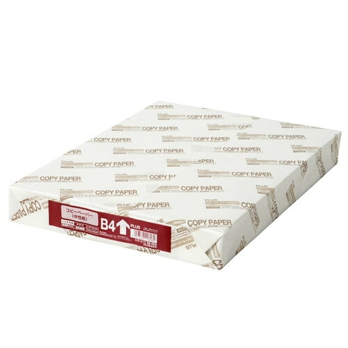 （まとめ買い）コピー用紙 上質紙 B4 500枚 CR-210 [x5]