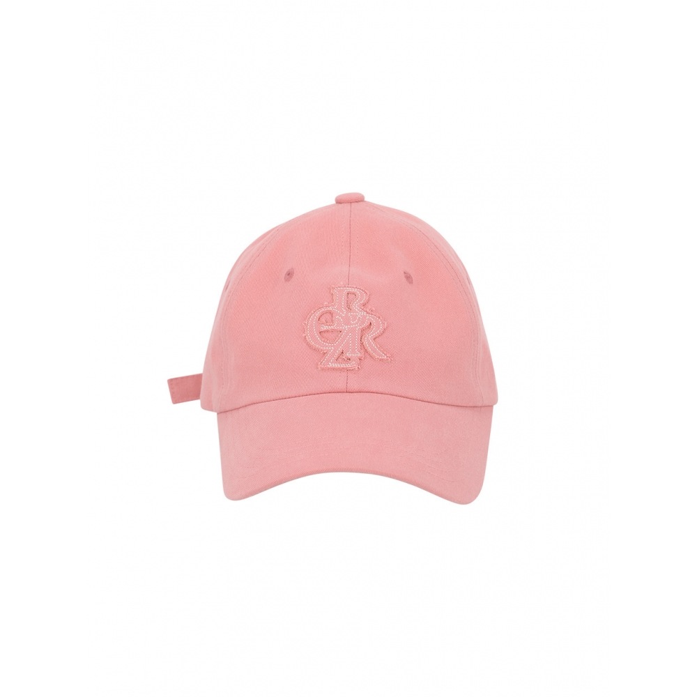 CITYBREEZEデニムアップリケ刺繍ボールキャップPINK