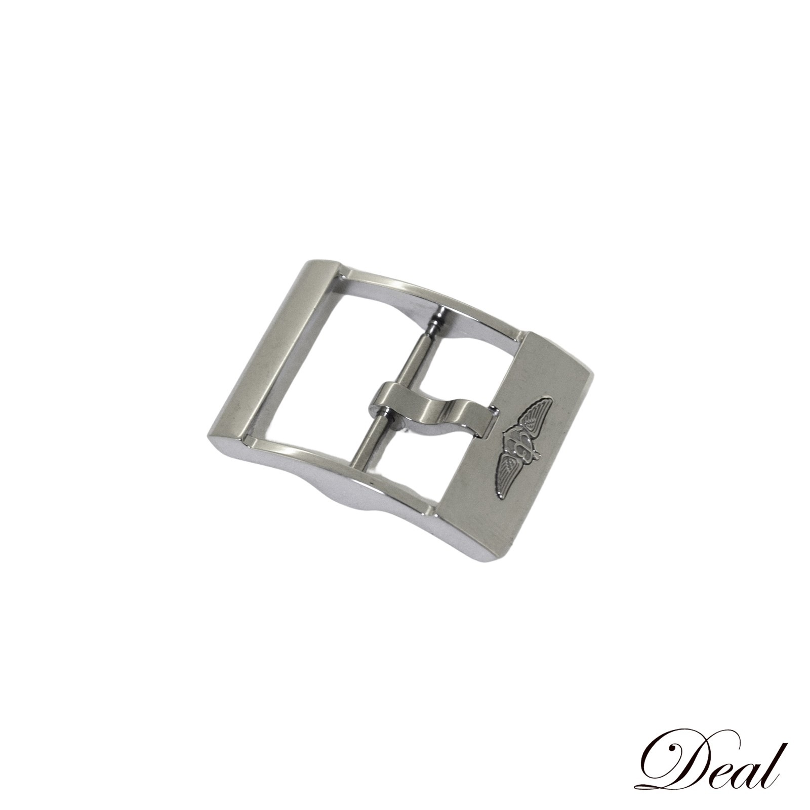 ブライトリング 純正 尾錠 ラバーベルト用 シルバー メンズ 時計バックル