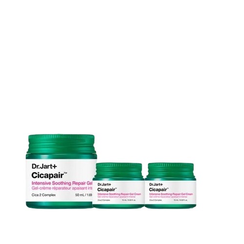 シカペア インテンシブ スージング リペア ジェルクリーム セット（50ml＋15ml×2）