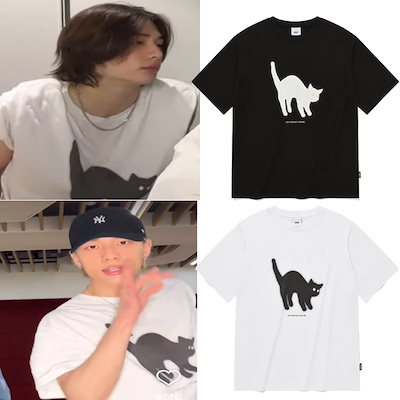Stray Kids ヒョンジン着用 グリーディ キャット 半袖 T...のサムネイル