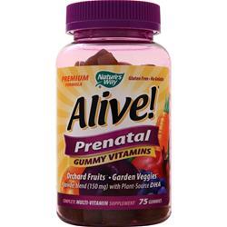 NATURE S WAY社　Alive!（アライブ！）プレタナル ビタミングミ　グミ75粒 6,107円