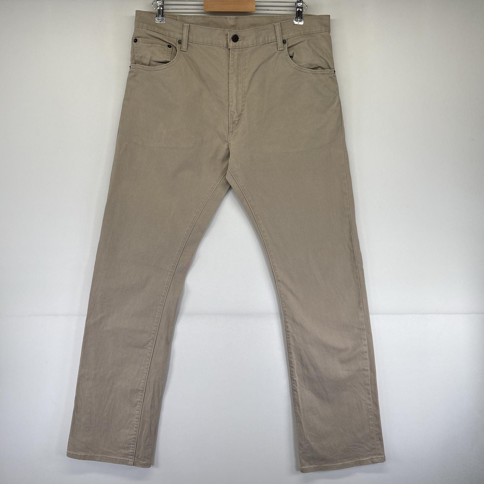 古着 デニムパンツ 517 ブーツカット 5ポケット ジーンズ ジーパン w36 L36 グレー系 メンズ