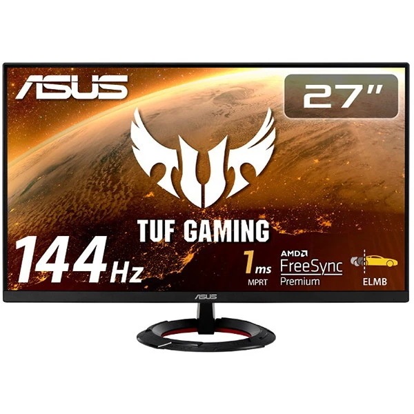 VG279Q1R ブラック TUF Gaming [ゲーミングモニター 27型 IPS フルHD] メーカー直送