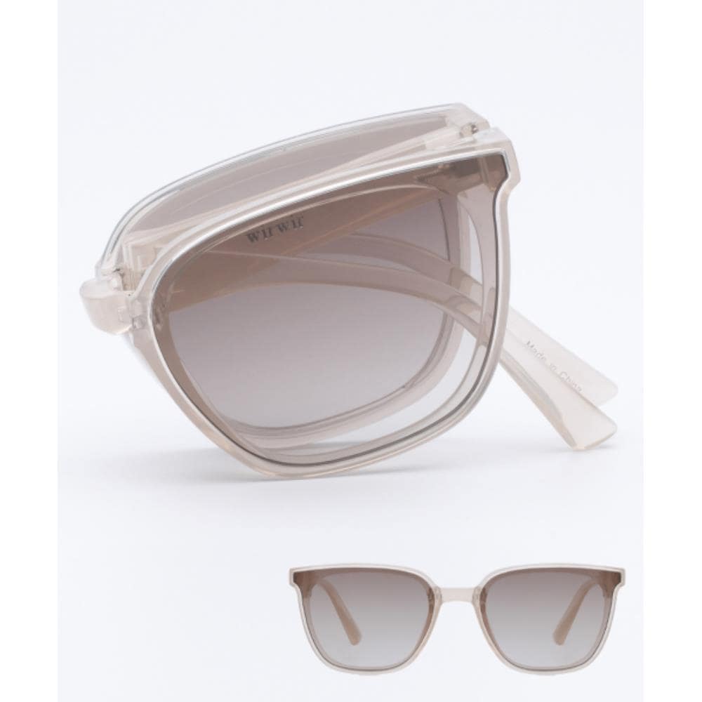 RECLOW RC WIRWIR SUNGLASS BEIGE