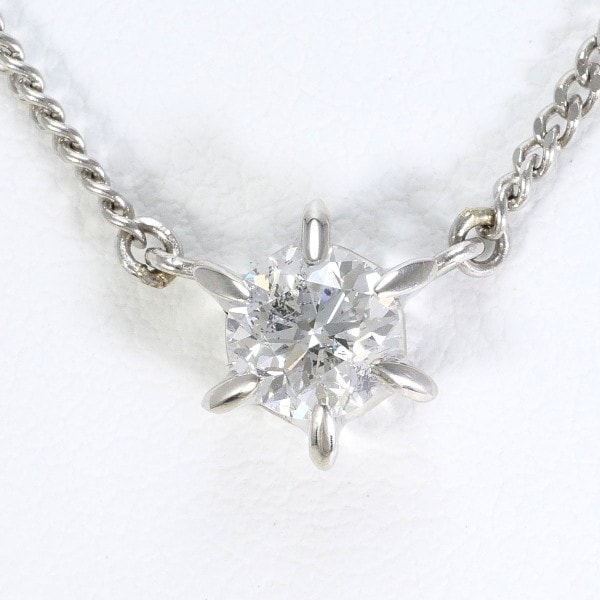 PT900 プラチナ PT850 ネックレス ダイヤ 0.547 鑑定書 ジュエリー 中古 69,190円