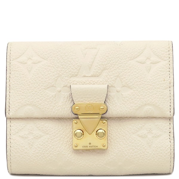 ルイヴィトン 三つ折り財布 ポルトフォイユ メティス コンパクト モノグラムアンプラント クレーム ゴールド金具 M81071 RFID 【箱】【中古】 52,406円