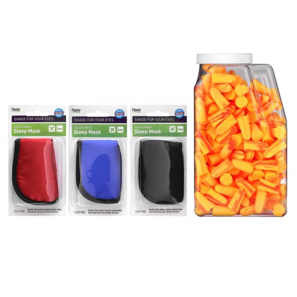 , Earplugs and Mask Kit , 103 Piece