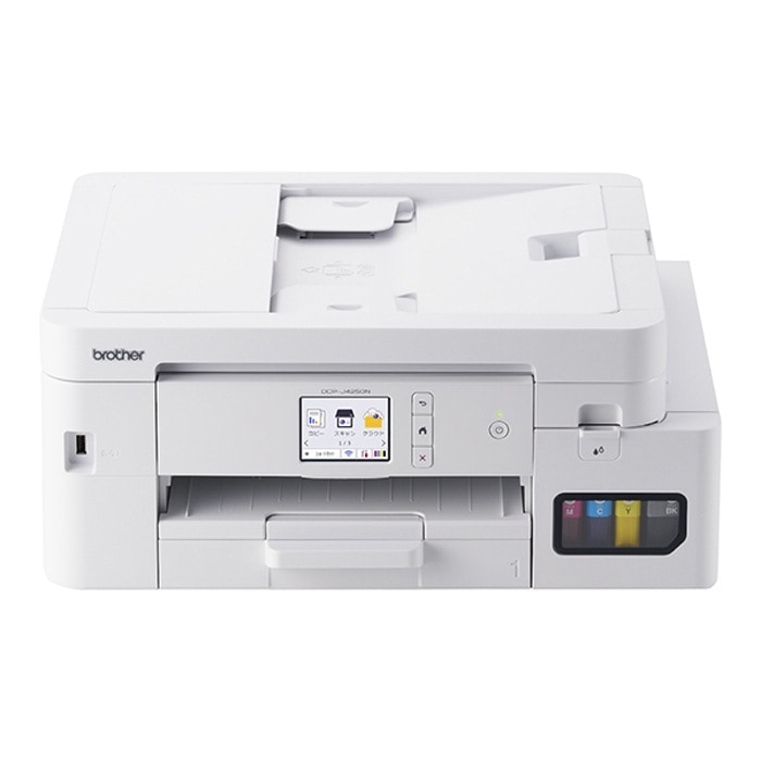 プリンター A4大容量インクジェット複合機 DCP-J4250N ホワイト